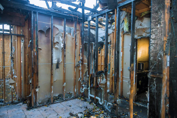Professional Fire Damage Repair technician working in Pacheco, CA
